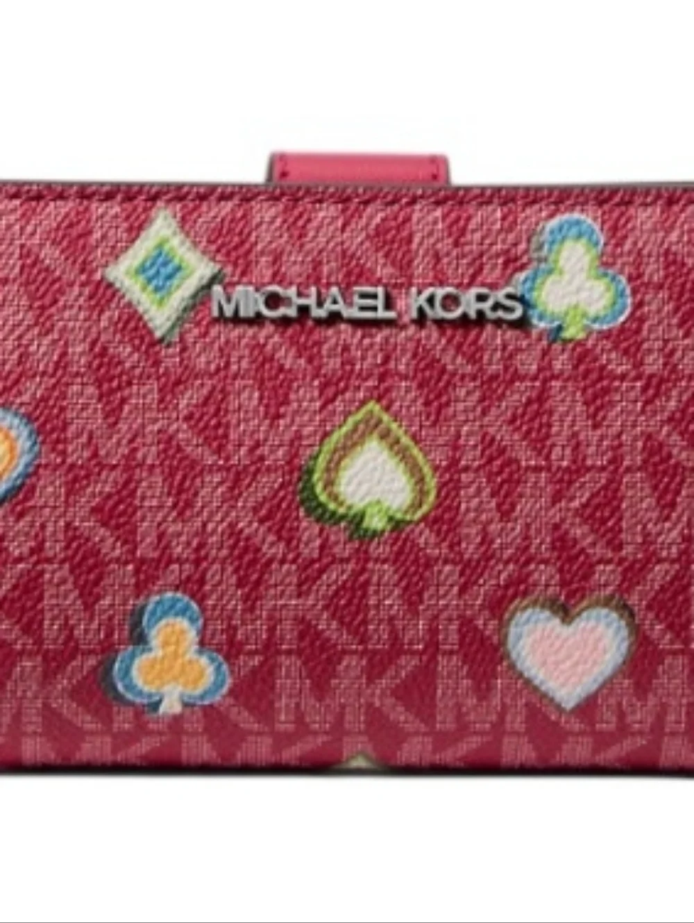 Michael Kors Slater Md Printed Signature Logo Backpack & matching bi-fold wallet
